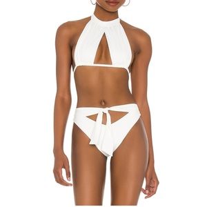Frankie’s Bikini White size small